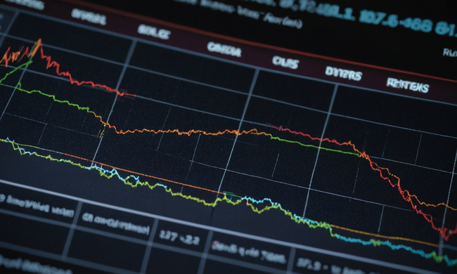 Gráficos estadísticos en pantalla para la revisión de resultados de pruebas de software.