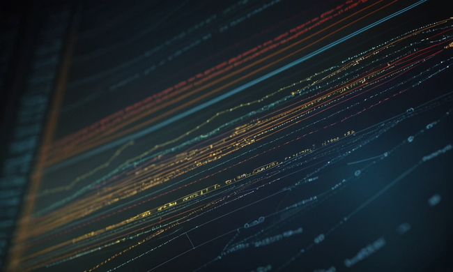 Un diagrama que ilustra conceptos de programación funcional superpuestos sobre líneas de codificación.