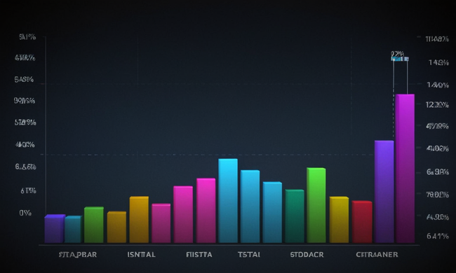 Un gráfico que muestra la tendencia creciente de las pruebas multicanal con diversos iconos de canales y la transmisión de datos.